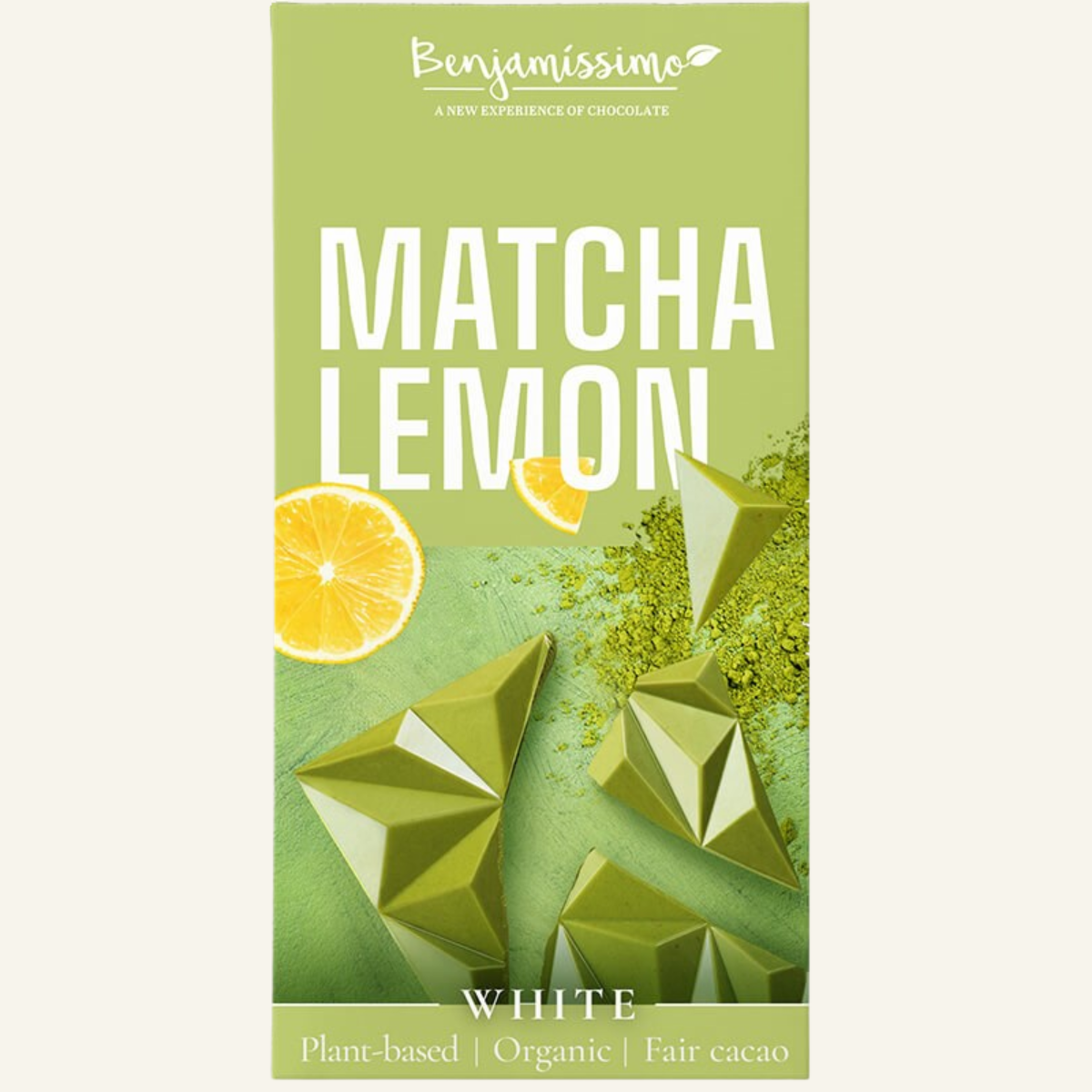 VALKOSUKLAA MATCHA & SITRUUNA LUOMU 60 g