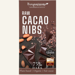 TUMMASUKLAA 75 % KAAKAONIBS - luomu 60 g